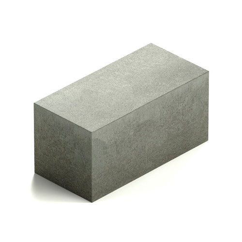 Блок полнотелый бетонный 390х190х188мм М100 F75
